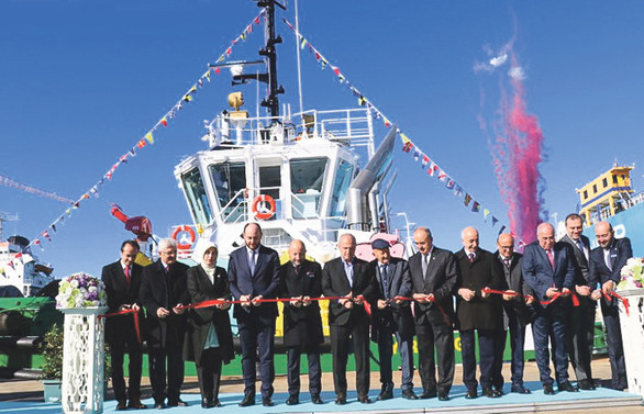 Dünyanın ‘hidrolik hibrit’li ilk römorkörü Sanmar’dan