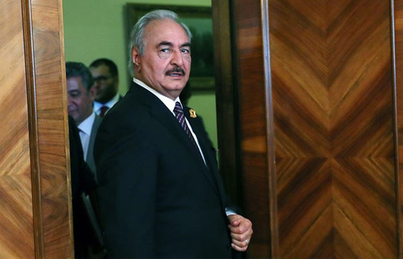 Hafter ateşkes anlaşmasını imzalamadan Moskova'dan ayrıldı