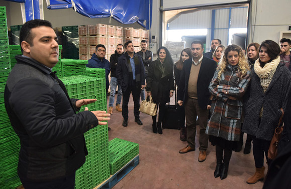 Girişimci adayları iyi uygulamaları yerinde inceledi