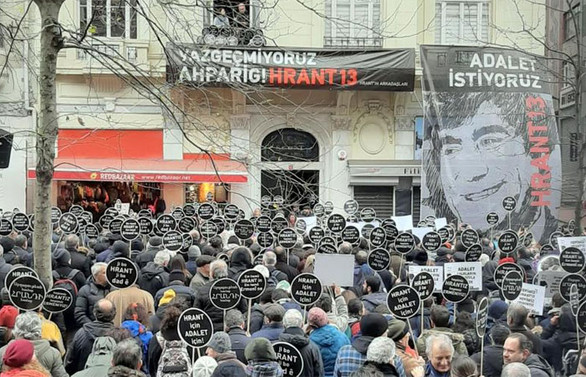Hrant Dink ölümünün 13'üncü yılında anıldı