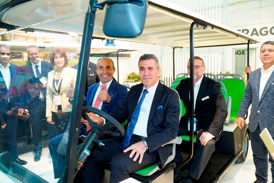 Bursa’da üretilen tasarım ödüllü T-Car Antalya’da turizm sektörüyle buluştu