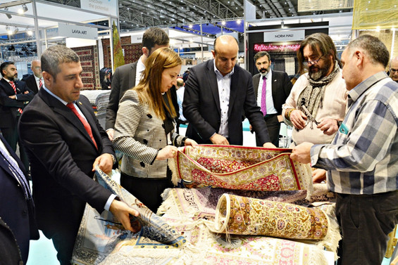 İpek halılar Domotex Hannover’de boy gösterdi