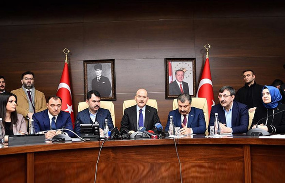3 Bakan'dan Elazığ'da ortak açıklama