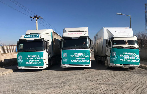 İTO'nun 20 TIR'ı Malatya’ya ulaştı