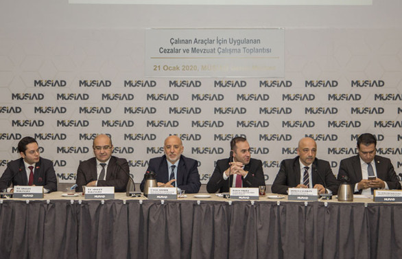 MÜSİAD, çalıntı araçlar için çalışma başlattı