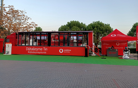 Vodafone Business Dijitalleşme Tırı Türkiye turunu tamamladı