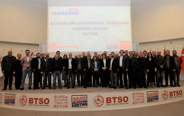 BTSO'da gayrimenkul danışmanlığı konuşuldu
