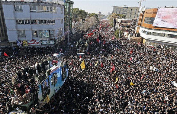 Süleymani'nin cenazesindeki izdihamda 40 kişi öldü, 213 kişi yaralandı