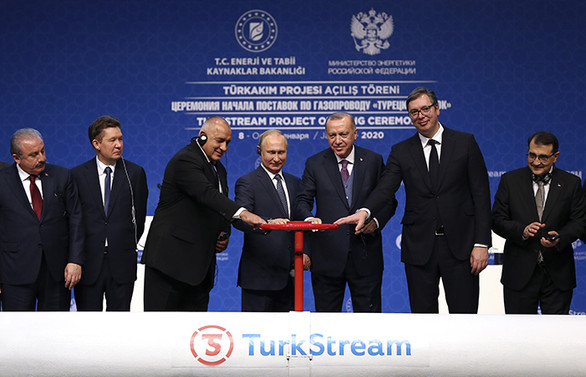 TürkAkım'da vanalar açıldı