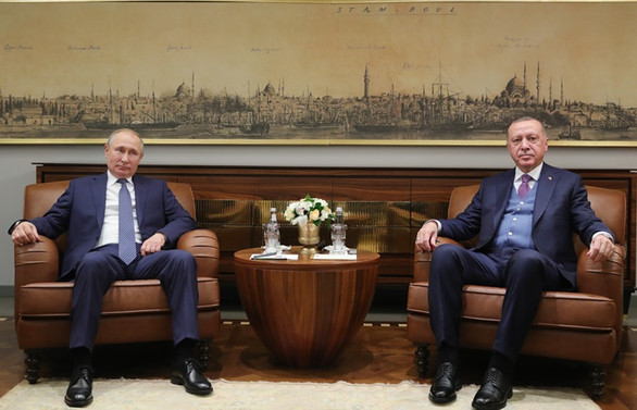Erdoğan, Rusya Devlet Başkanı Putin ile görüştü