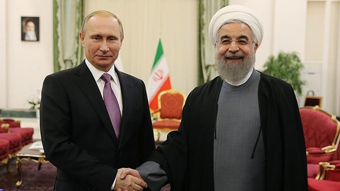 Putin ile Ruhani Dağlık Karabağ'daki ateşkesi görüştü