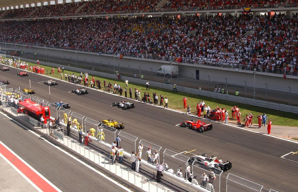 Formula 1'in yapılacağı asfalt yenilenecek