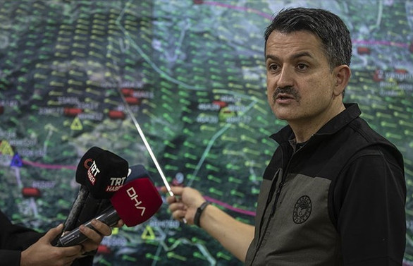 Pakdemirli: Yanan alanların tamamı yeniden ağaçlandırılacak