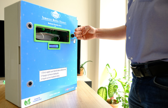 Eltagron Elektronik, temassız 'MaskeVer' cihazı geliştirdi