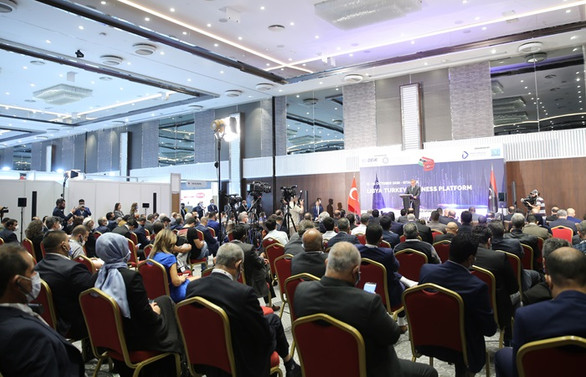Libya'nın üst düzey iş adamları ve bürokratları iş birliği için Türkiye'de