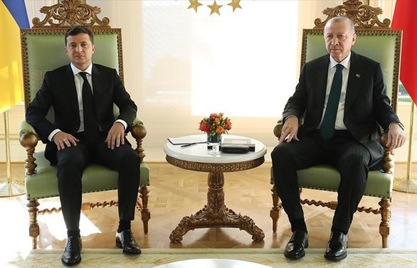 Cumhurbaşkanı Erdoğan, Ukrayna Devlet Başkanı Zelenskiy ile görüştü