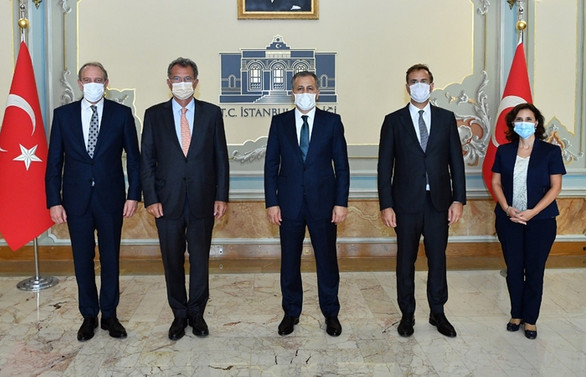 İstanbul Valisi Yerlikaya ile TÜSİAD heyeti bir araya geldi