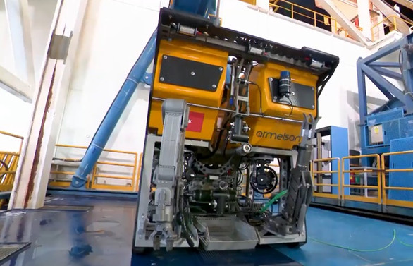 Yerli su altı robotu Kaşif, göreve başladı