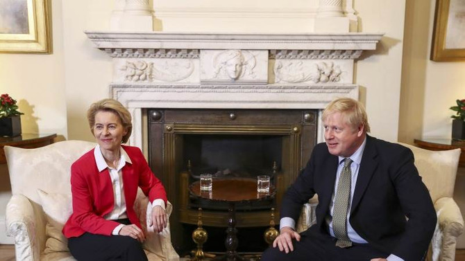 Johnson ve von der Leyen Brexit görüşmeleri için bir araya gelecek