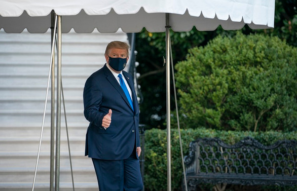 ABD Başkanı Trump askeri hastaneye kaldırıldı