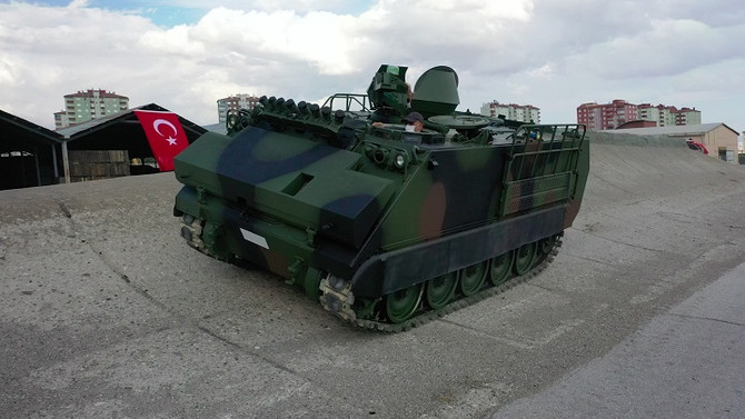 MKEK'ten insansız, hibrit zırhlı muharebe aracı