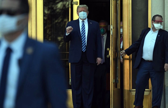 Trump, hastaneden taburcu oldu
