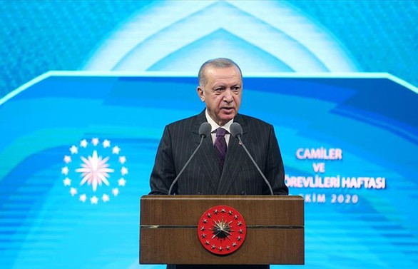 Erdoğan'dan Macron'a tepki: Saygısızlıktan öte açık bir provokasyondur