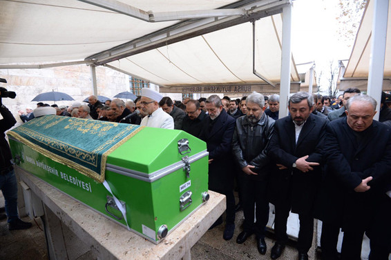 Hacı Ömer Burkay, son yolculuğuna uğurlandı