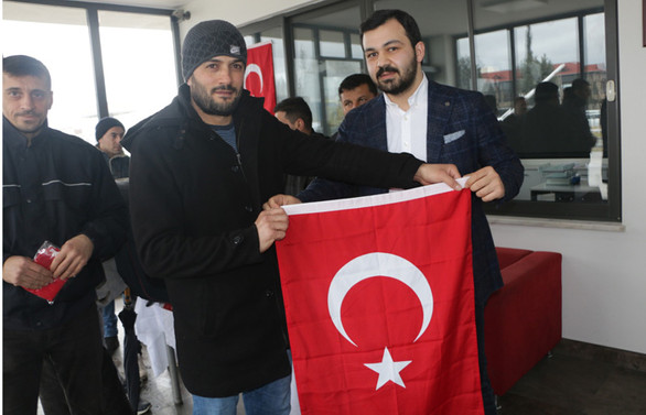 İskur Grup’tan çalışma arkadaşlarına Türk Bayrağı