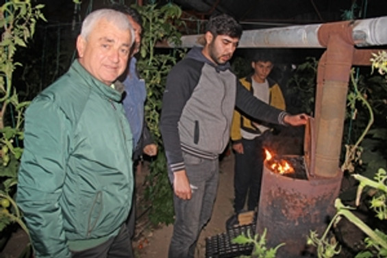 Çiftçiler 'don' nöbetinde