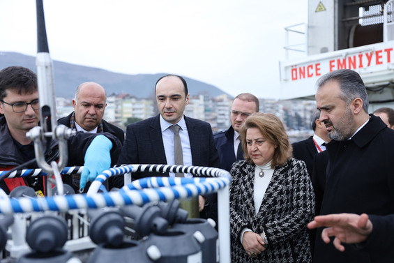 Gemlik Körfezi’nin röntgeni çekiliyor