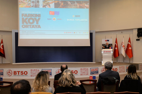 Mahir Eller Projesi Bursa’da tanıtıldı