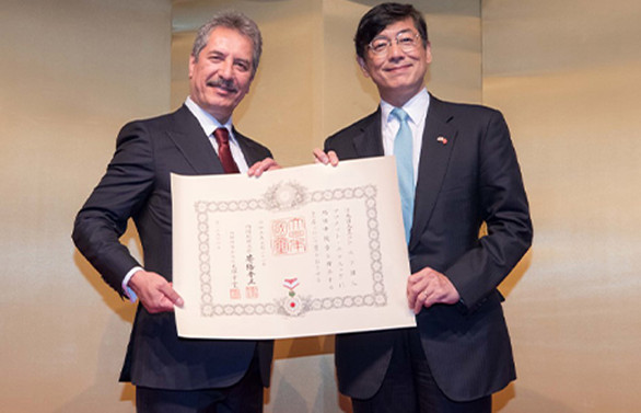 Ahmet Çalık'tan Japonya'ya teşekkür ziyareti