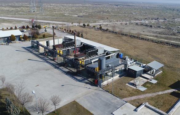 Konya’da metan gazından 1 yılda 78 milyon kilowatt elektrik üretildi