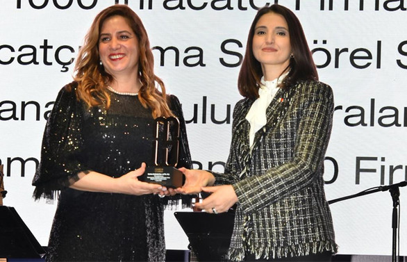 Sarten Manisa Fabrikasına başarı ödülü