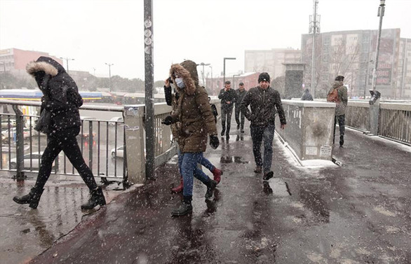 İstanbul'da kar etkisini sürdürüyor