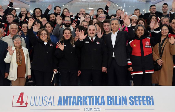 4. Ulusal Antarktika Bilim Seferi heyeti yola çıktı