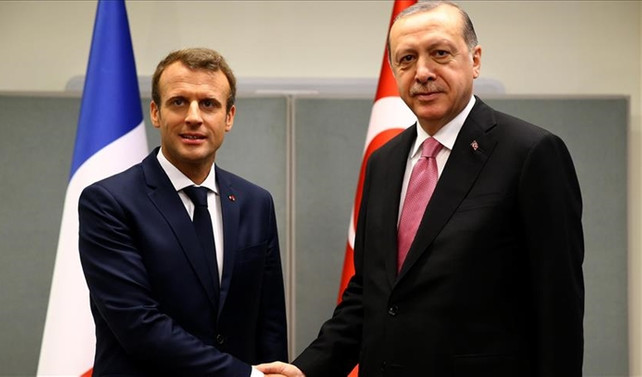 Erdoğan ve Macron telefonda görüştü