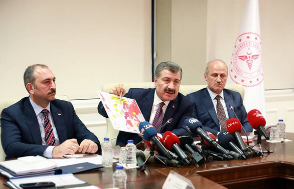 Türkiye'de vaka sayısı 5'e yükseldi