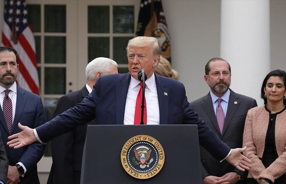 ABD Başkanı Trump'tan ekonomide virüs tedbiri