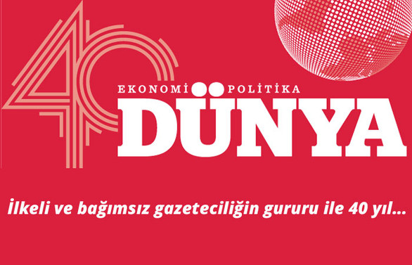 DÜNYA'nın 40'ıncı yılında güçlü destek mesajları