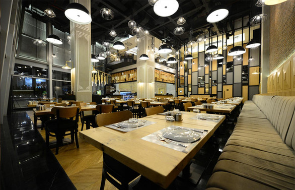 Restoranlarda masalar kalktı