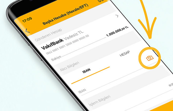 VakıfBank’tan fotoğraftaki IBAN’a çözüm