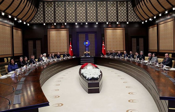 Beştepe'de koronavirüs toplantısı