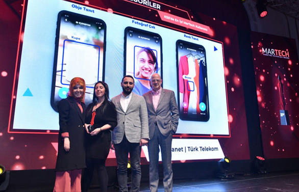 Türk Telekom’un EyeSense uygulamasına 2 ödül