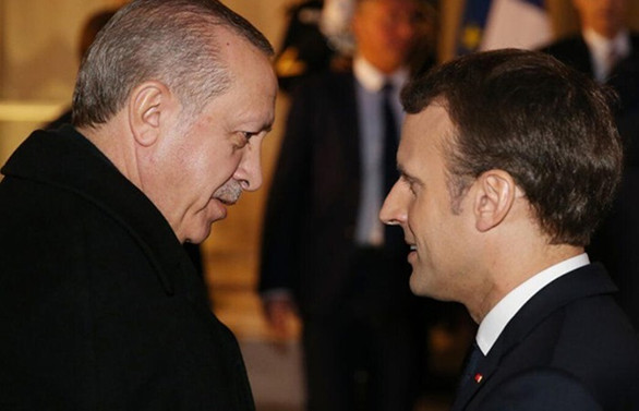 Erdoğan, Macron ile İdlib ve mültecileri görüştü