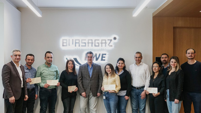 Bursagaz, yenilikçi fikirleri ödüllendirdi