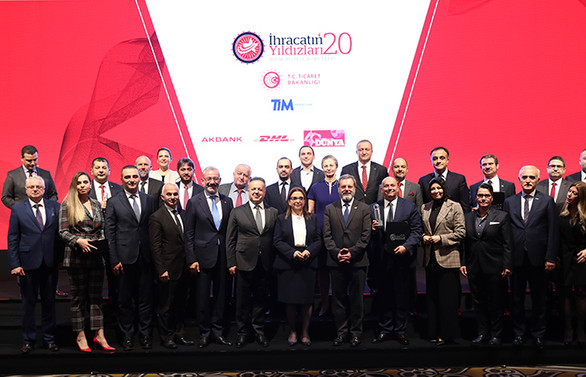 'İhracatın Yıldızları' ödüllerini aldı