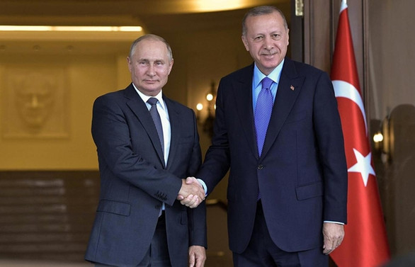 Cumhurbaşkanı Erdoğan, Rusya Devlet Başkanı Putin ile görüştü