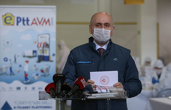 PTT, evde ödeme kapsamında 8,4 milyon işlem gerçekleştirdi